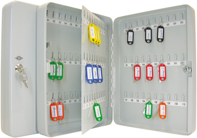 WEDO Schlüsselschrank für 36 Schlüssel, lichtgrau