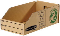Fellowes BANKERS BOX EARTH Kleinteilebox, braun, (B)147 mm