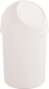 helit Abfalleimer the flip, 6 Liter, lichtgrau