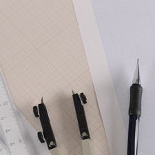 CANSON Millimeterpapier-Block, DIN A4, 90 g/qm