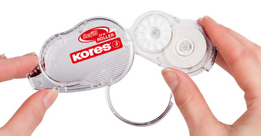 Kores Mehrweg-Korrekturroller Refill, 4,2 mm x 10 m