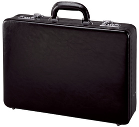 Alassio Attaché-Koffer TAORMINA, Leder, schwarz