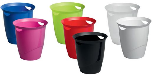 DURABLE Papierkorb TREND, Farbe: schwarz