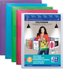 ELBA Präsentations-Sichtbuch POLYVISION, 80 Hüllen, sortiert