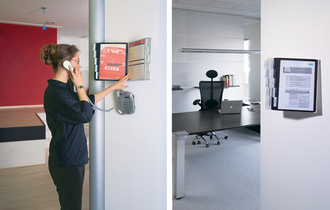 DURABLE Display-System SHERPA wall 10, Komplett-Set