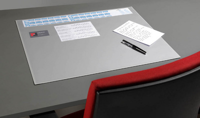 DURABLE Schreibunterlage mit Jahreskalender, dunkelblau