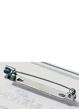 DURABLE Namensschild, mit Plattennadel, 75 x 40 mm