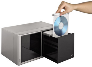 hama CD-/DVD-Hülle, für 2 CDs/DVDs, weiß