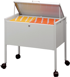 DURABLE Hängemappen-Wagen Economy 80 Top, grau