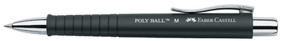 FABER-CASTELL Druckkugelschreiber POLY BALL, blau
