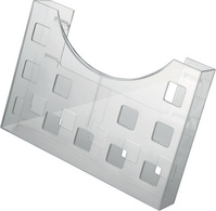 helit Prospekthalter the grid, DIN A5 quer/2x DIN A6 hoch