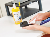 Fellowes Oberflächen-Reinigungstücher, 100er Spenderdose