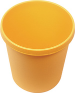 helit Papierkorb the german, 30 Liter, PE, gelb