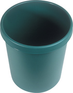 helit Papierkorb the german, 30 Liter, PE, gelb