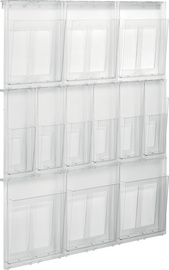 helit Wanddisplay the placativ, 6 x DIN A4 + 12 x DIN lang