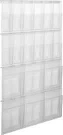 helit Wanddisplay the placativ, 6 x DIN A4 + 12 x DIN lang