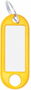 WEDO Schlüsselanhänger mit Ring, Durchmesser: 18 mm, weiß
