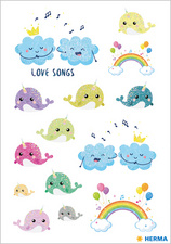 HERMA Sticker DECOR Frösche