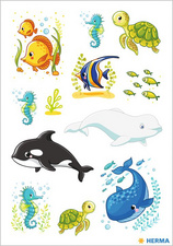 HERMA Sticker DECOR Frösche