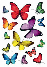 HERMA Sticker DECOR Schmetterlinge