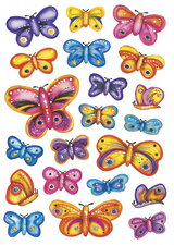 HERMA Sticker DECOR Schmetterlinge