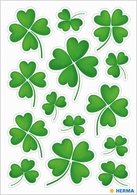 HERMA Sticker DECOR Marienkäfer silber