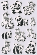 HERMA Sticker MAGIC Rote Herzen, Stone