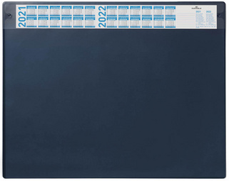 DURABLE Schreibunterlage mit Jahreskalender, schwarz