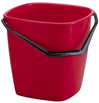 DURABLE Putzeimer BUCKET, 9,5 Liter, rechteckig, blau