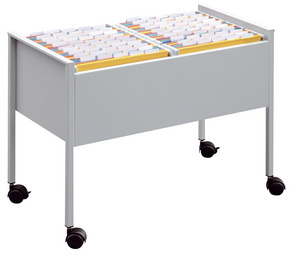DURABLE Hängemappen-Wagen Economy 100 DUO, schwarz