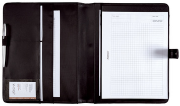 Alassio Schreibmappe FANO, A4, FINEtouch-Lederimitat