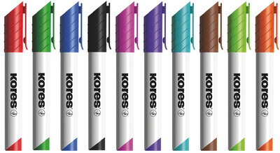 Kores Whiteboard- & Flipchart-Marker K MARKER, blau