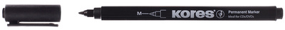 Kores Permanent-Marker K MARKER FINE, M, rot