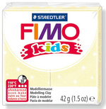 FIMO kids Modelliermasse, ofenhärtend, hellgrau, 42 g
