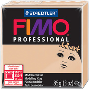 FIMO PROFESSIONAL Modelliermasse doll art, sand, 85 g