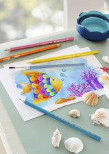 FABER-CASTELL Buntstifte KINDER-AQUARELL, 24er Kartonetui
