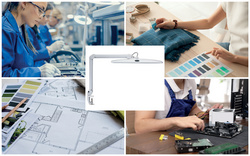 MAUL LED-Arbeitsleuchte MAULwork, Klemmfuß, dimmbar, weiß