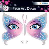 HERMA Face Art Sticker Gesichter Pink Cat