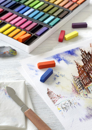 FABER-CASTELL Softpastellkreiden STUDIO QUALITY, 72er Etui