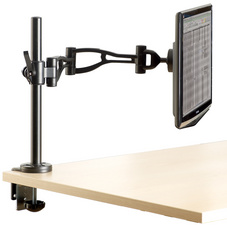 Fellowes TFT-/LCD-Doppel-Monitorarm Professional, schwarz