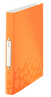 LEITZ Ringbuch WOW, DIN A4, PP, violett, 2 Ringe
