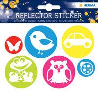 HERMA Reflektorsticker Happy Face
