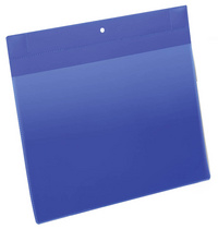 DURABLE Neodym-Magnettasche, DIN A4 quer, blau