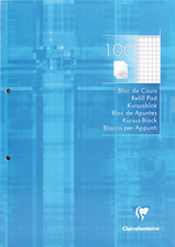 Clairefontaine Arbeitsblock, DIN A4, kariert, 100 Blatt