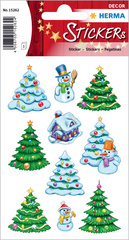 HERMA Weihnachts-Sticker DECOR Nikolausgruß