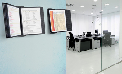 DURABLE Display-System SHERPA STYLE WALL 10, Komplett-Set