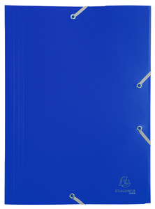 EXACOMPTA Eckspannermappe Opaque Eco, DIN A4, PP, gelb