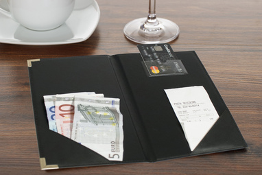 Securit Rechnungsmappe CLASSIC, schwarz