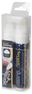 Securit Kreidemarker WATERPROOF LARGE, weiß