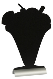 Securit Tischaufsteller SILHOUETTE Eis